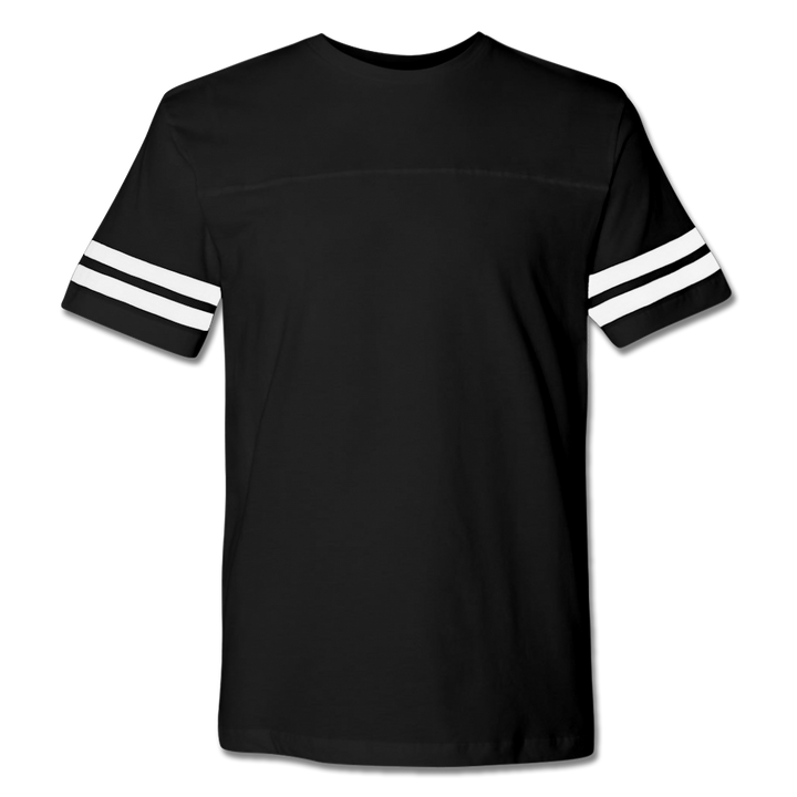 Custom Black Football Shirt