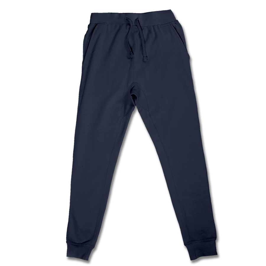 Custom Navy Jogger Pants