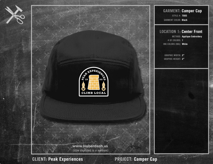 Peak Experiences Camper Cap
