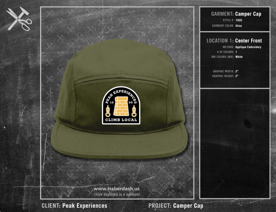 Peak Experiences Camper Cap