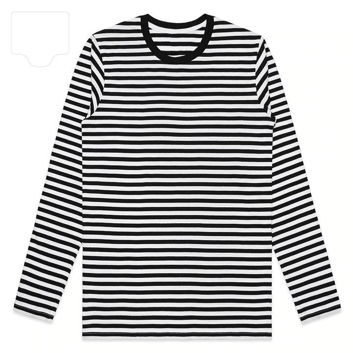ColorBlock Stripe Long Sleeve Tee