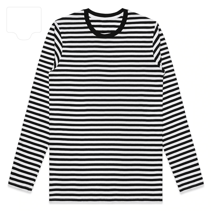 ColorBlock Stripe Long Sleeve Tee