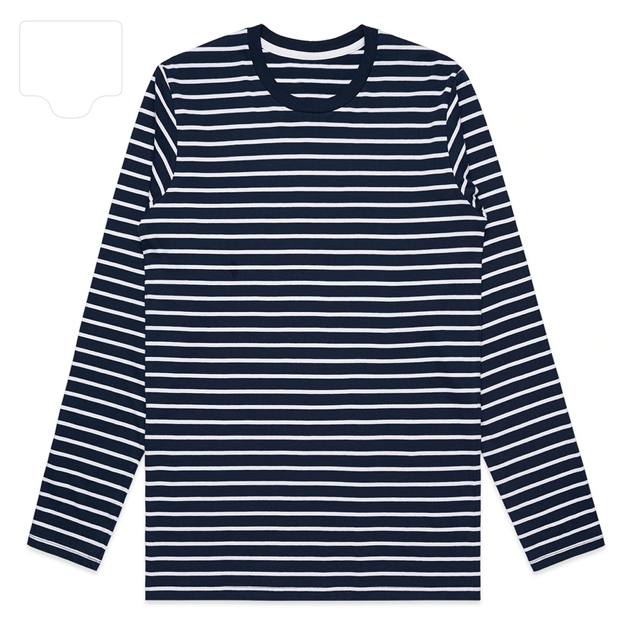 ColorBlock Stripe Long Sleeve Tee