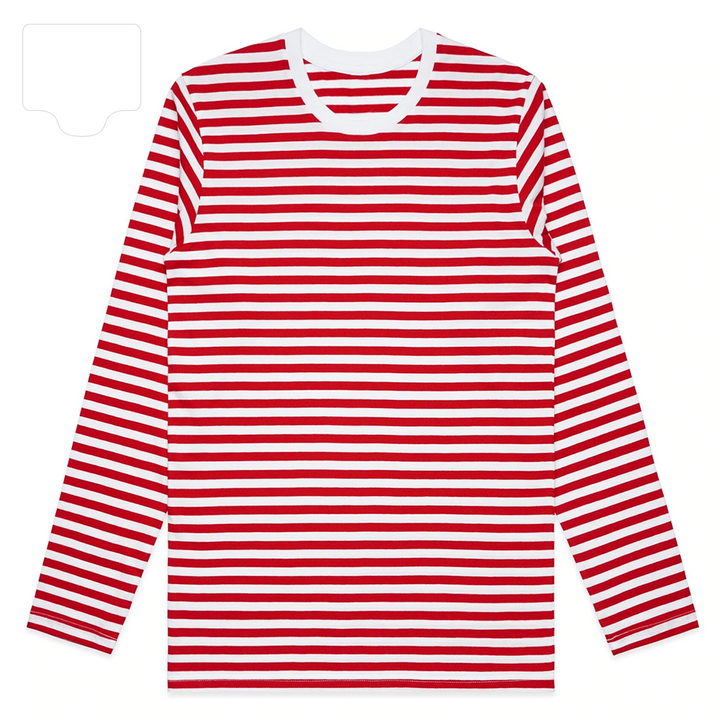 ColorBlock Stripe Long Sleeve Tee