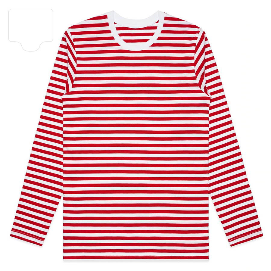 ColorBlock Stripe Long Sleeve Tee