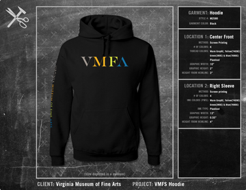 Virginia Museum of Fine Arts Logo Hoodie