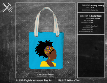 Virginia Museum of Fine Arts Girl Whimsy Tote